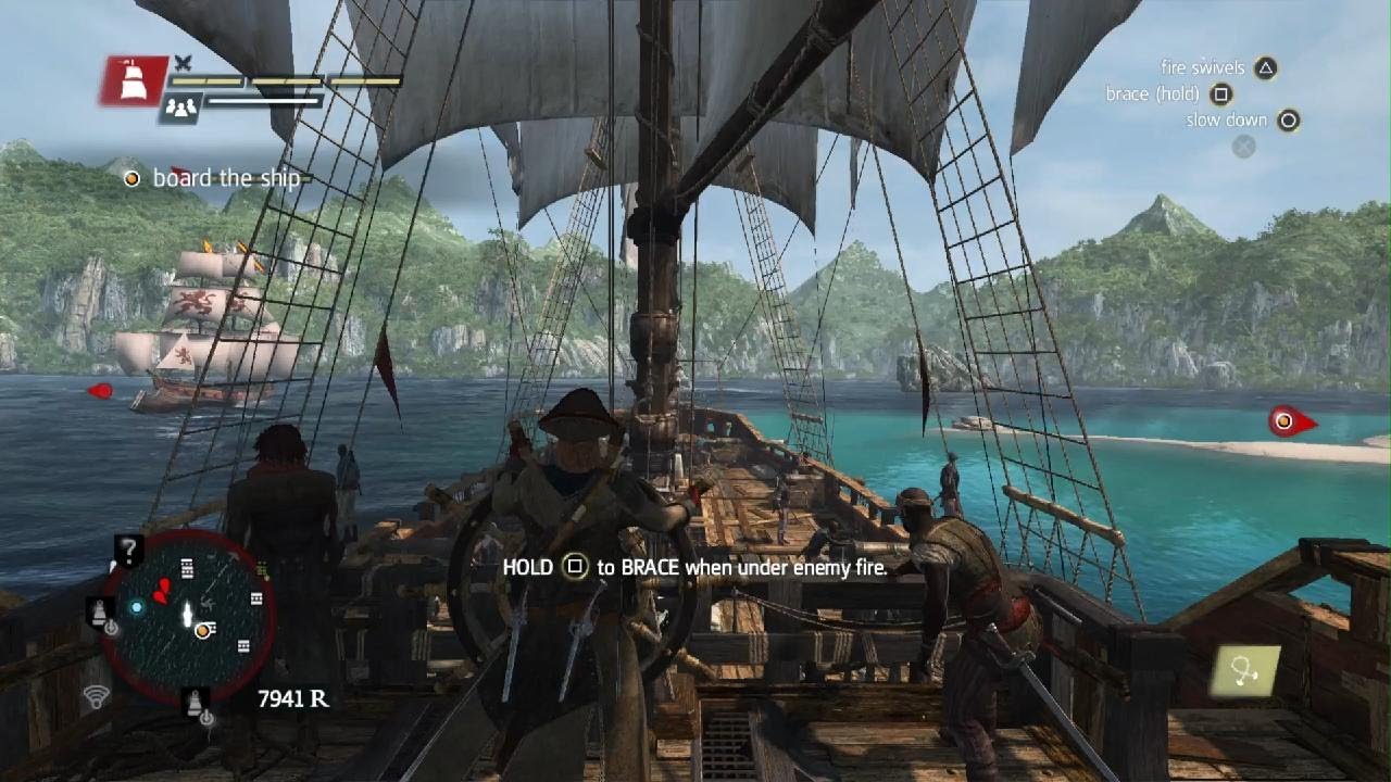 ROYAL AFRICAN CO.SHIP VS JACKDAW  | Assassin's Creed IV Black Flag (SEQUENCE 8 MISSION 2)