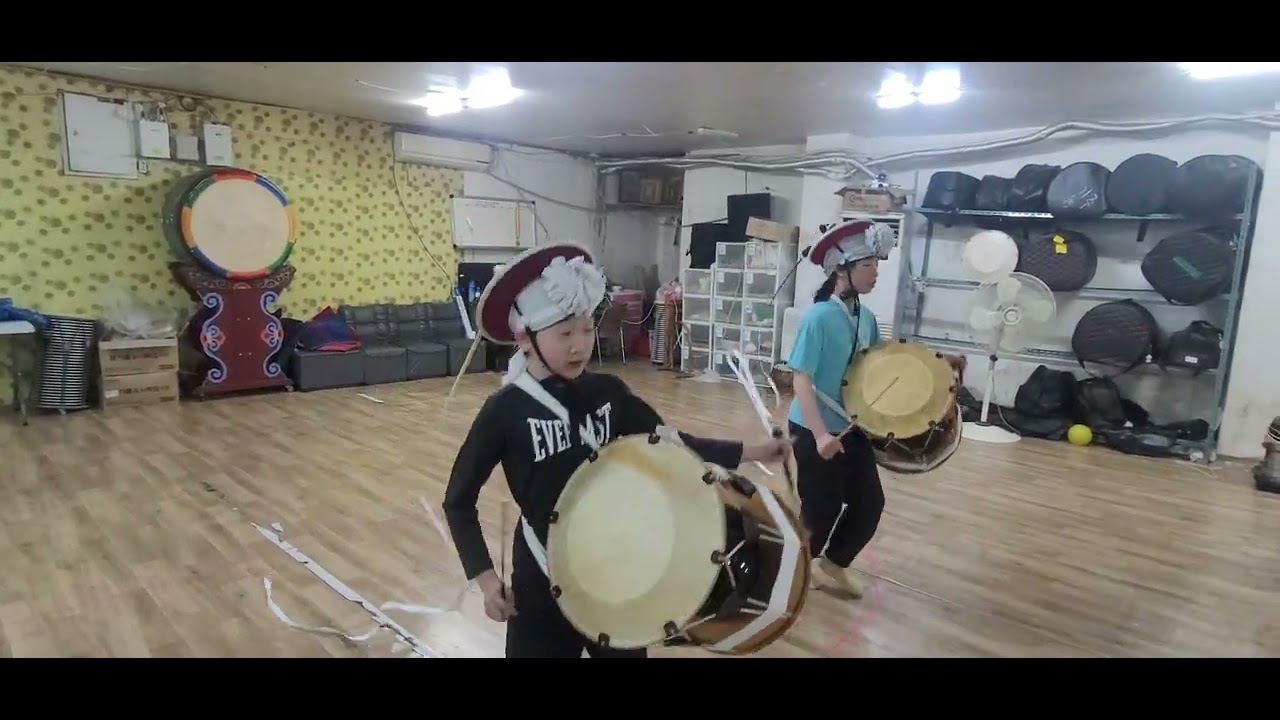 #크라운해태 공연준비 #채상장구 #도담도담 #최은혁 #홍하율 #이시영지도 구성