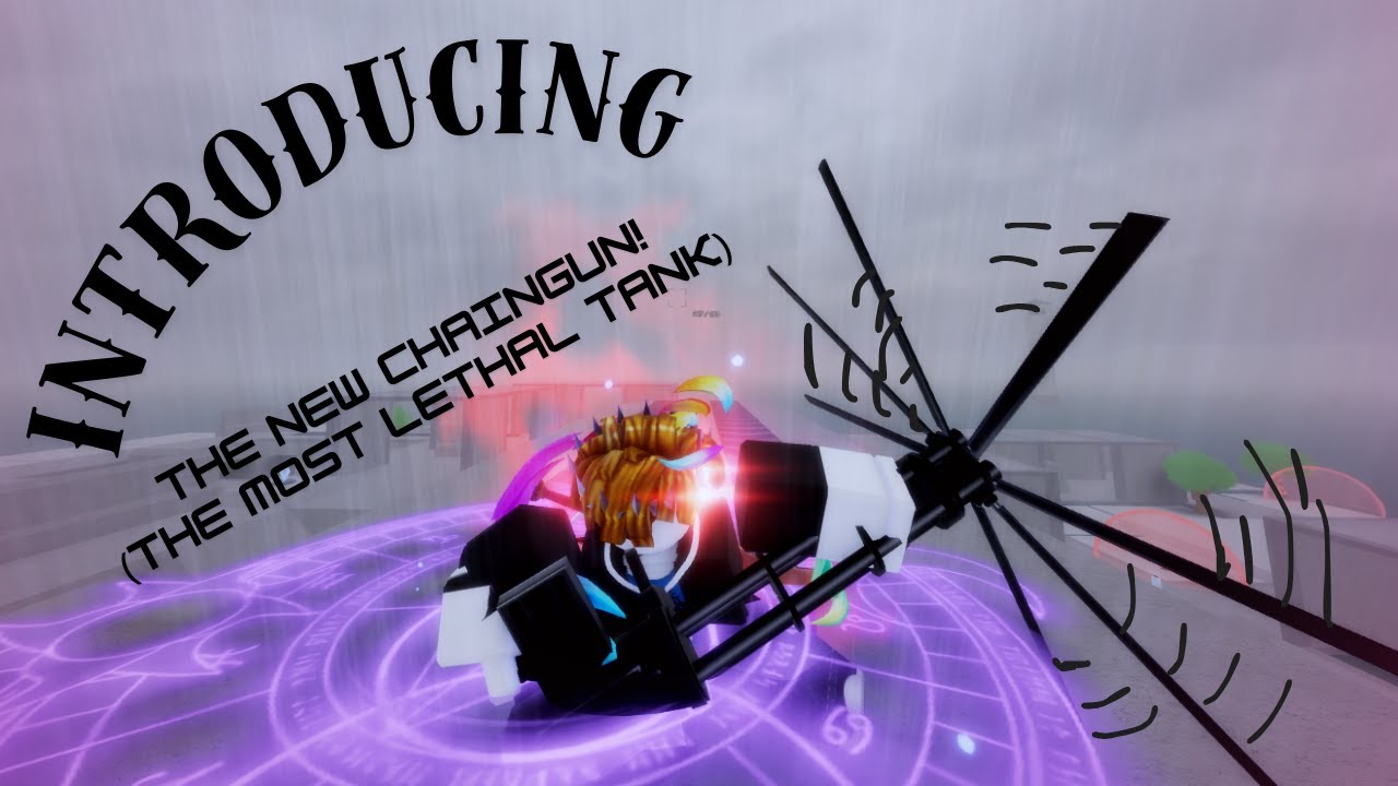 INTRODUCING THE NEW CHAINGUN (the newest tank weapon) | PROJECT REMIX