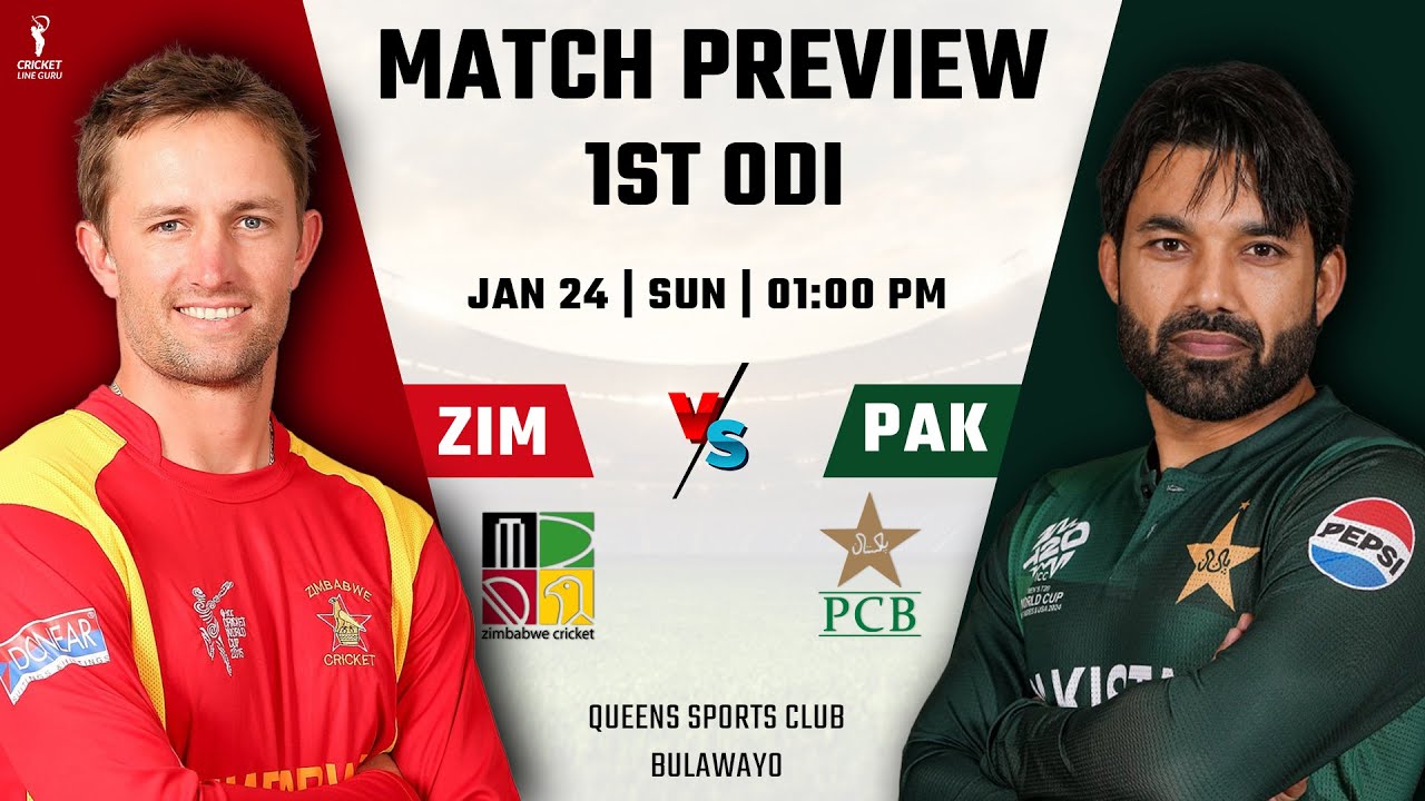 ZIM vs PAK 1st ODI PREDICTION | Dream 11 Prediction | Pitch Report | Who Will WIN? PAK vs ZIM