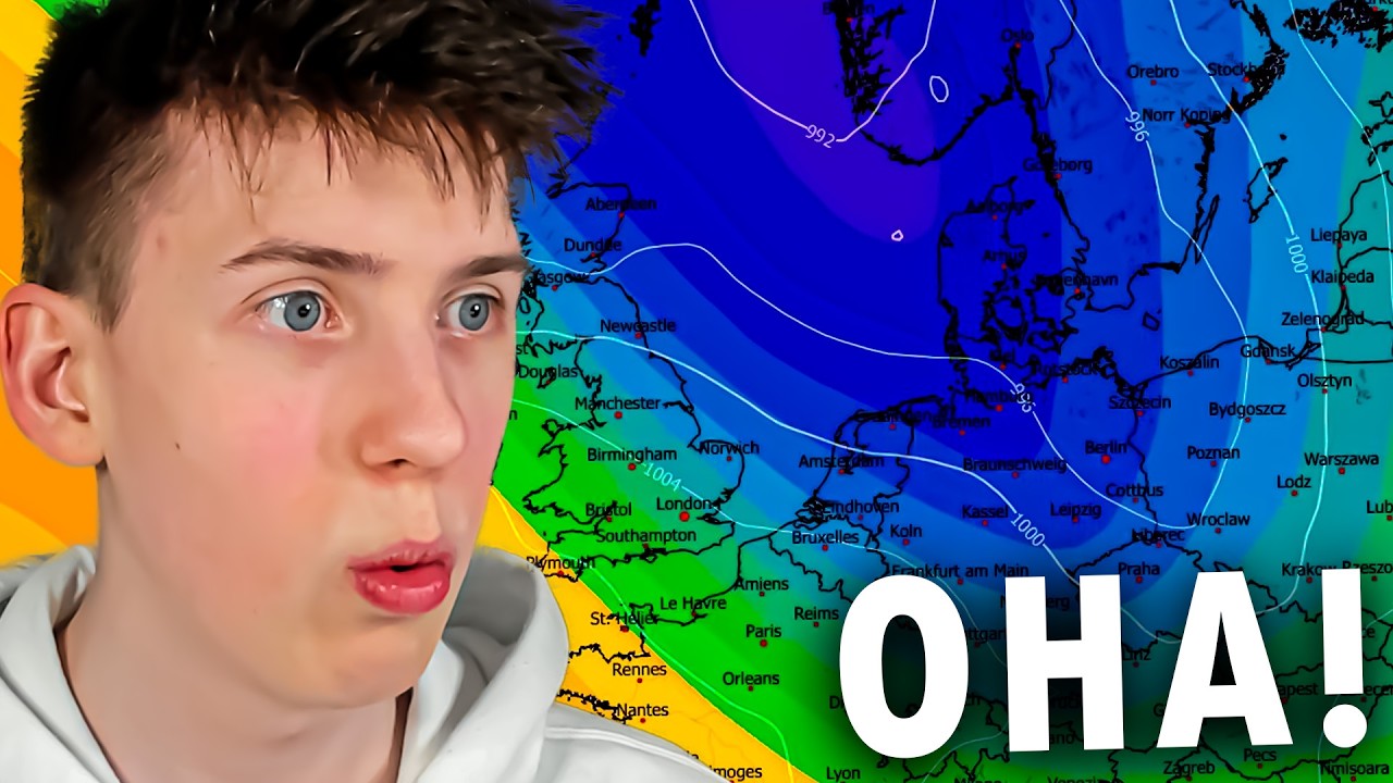 Die Wettervorhersage hat gerade eine KRASSE Wendung genommen...