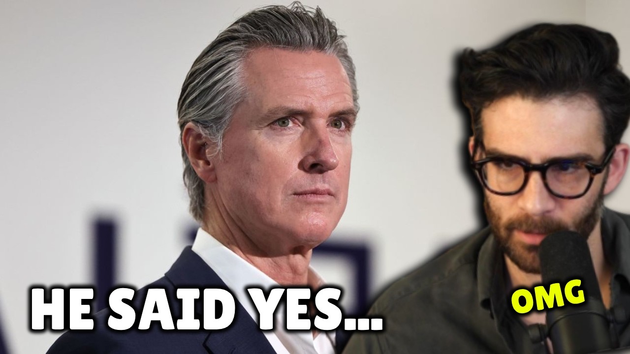 Гэвин Ньюсом заявил, что согласился бы принять участие в шоу Хасана Пайкера на Twitch. Реакция Ха...