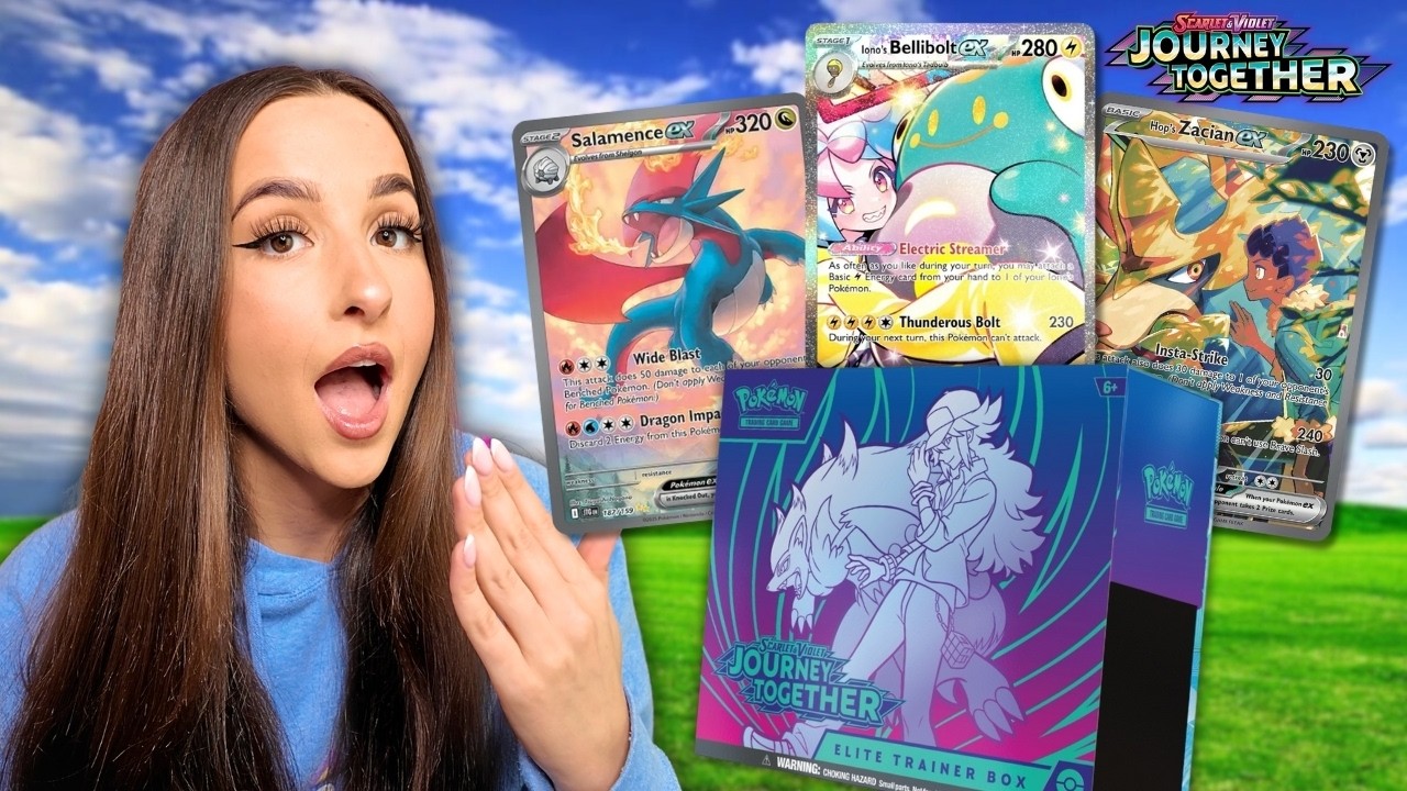 Opening a 'Journey Together' Elite Trainer Box!😱 #pokemon #pokemontcg #journeytogether