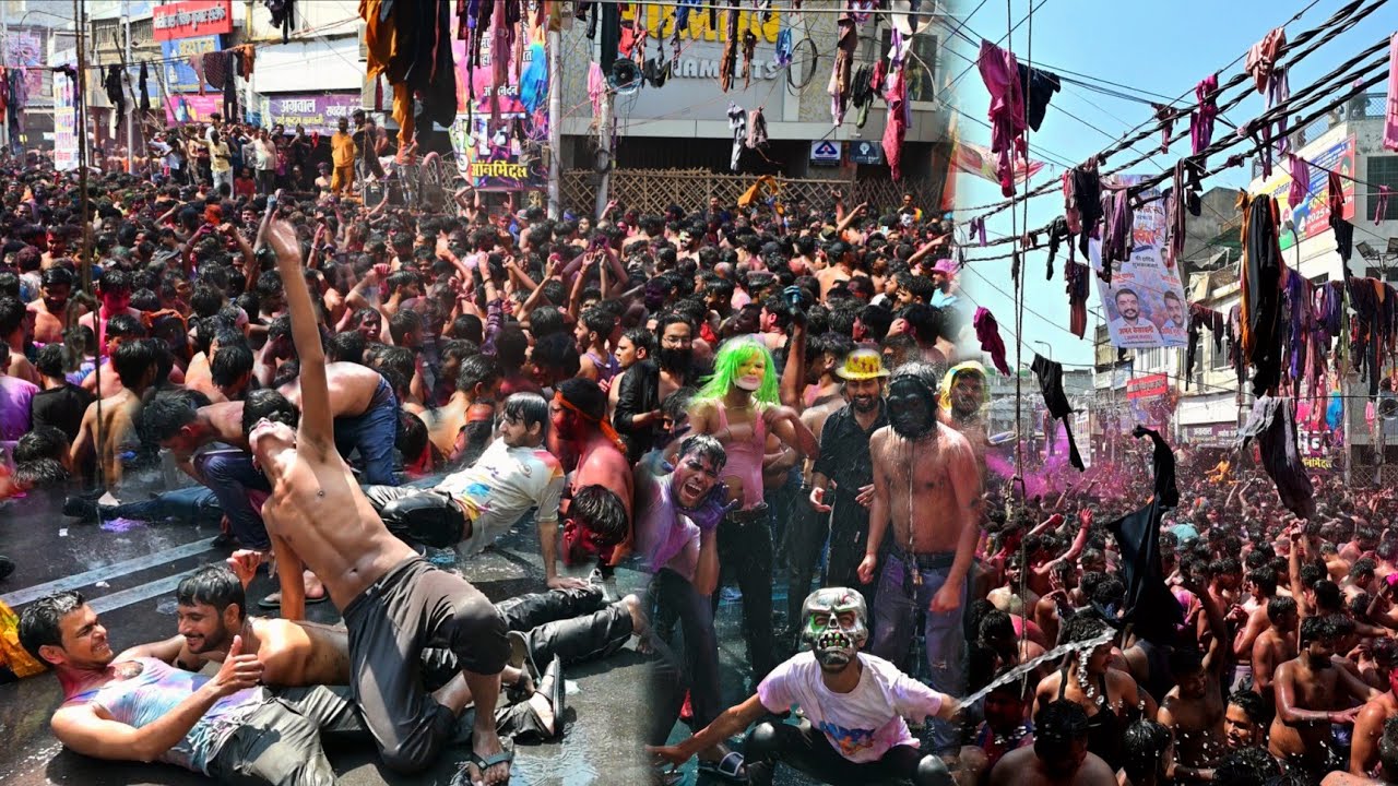 Prayagraj : विश्व प्रसिद्ध कपड़ा फाड़ लोकनाथ की होली 2025| Prayagraj Loknath Holi Celebrations