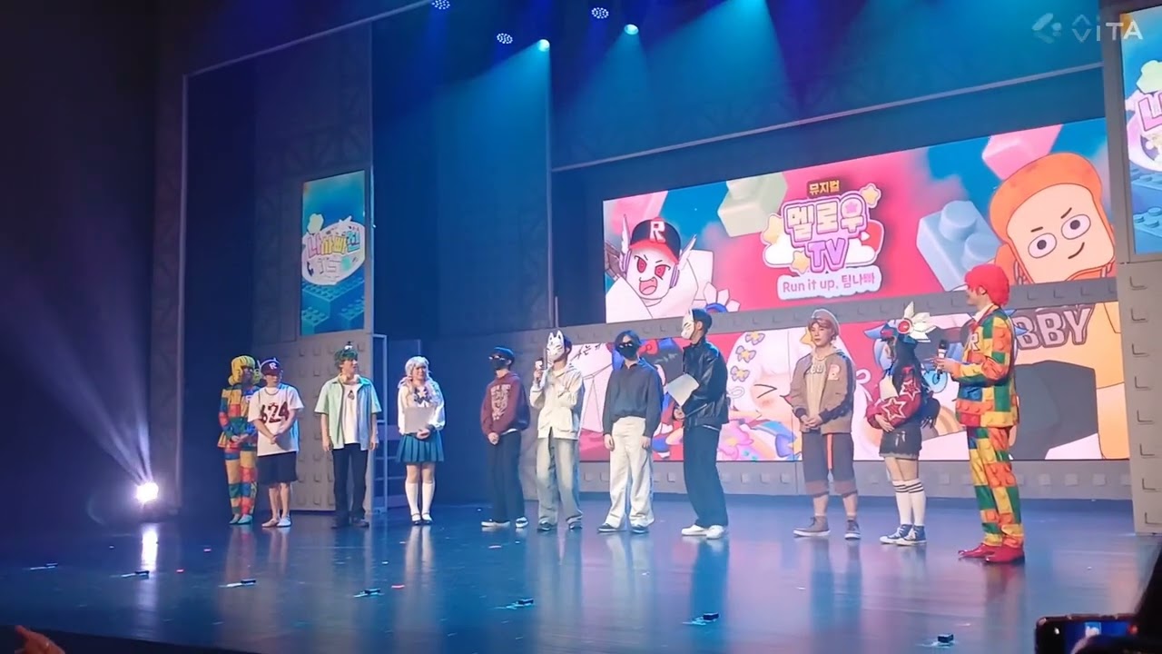 멜로우tv뮤지컬 보러왔어요오!!.!!!! #멜로우tv뮤지컬#멜로우#팀나빠#벨키#우유참치#준브레드#유기사#밥풀