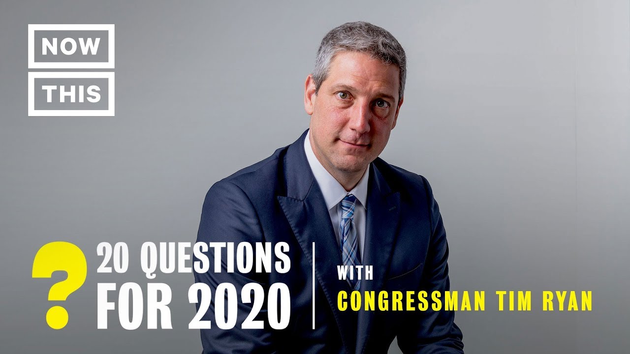 Tim Ryan Answers Our '20 Questions for 2020' | NowThis