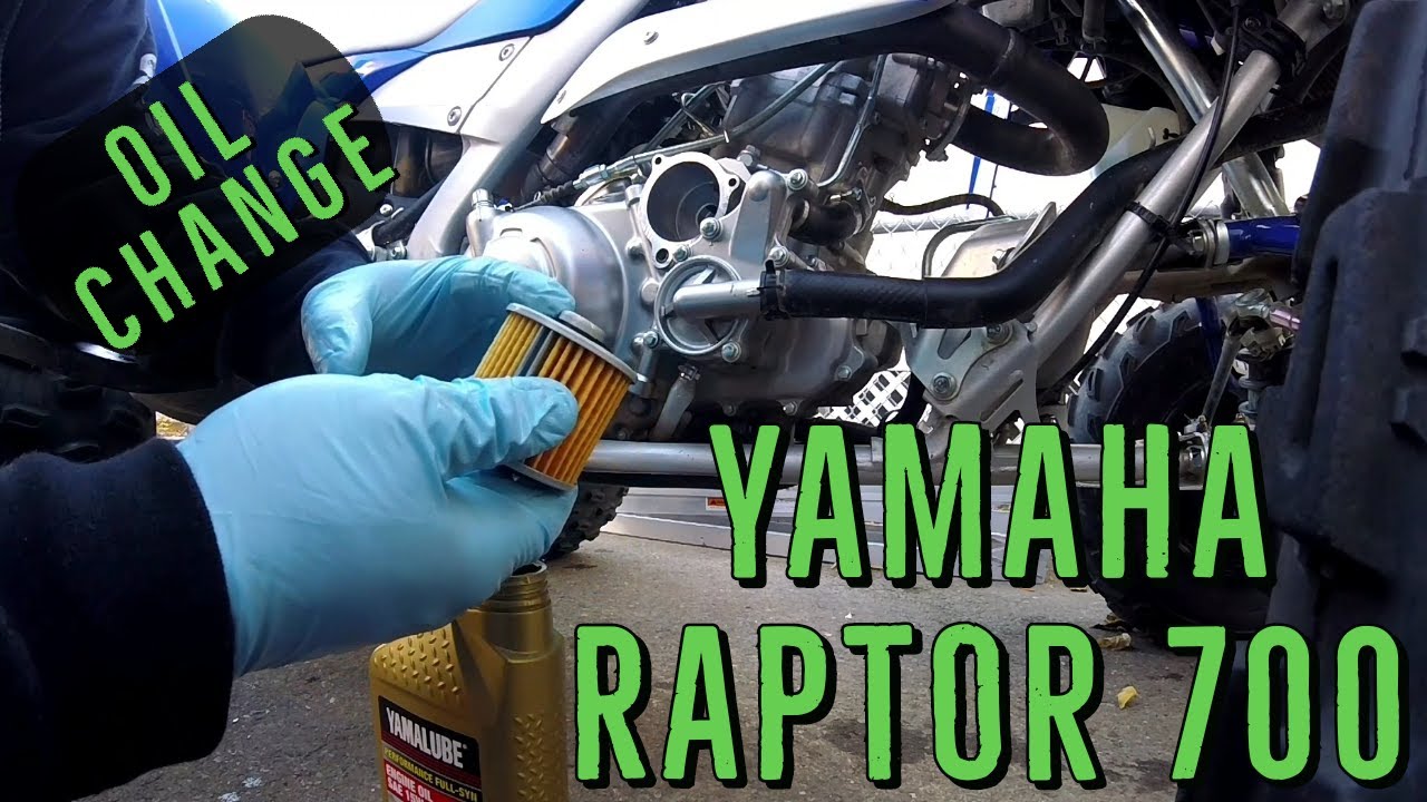 How to do an Oil change on a 2020 Raptor 700r