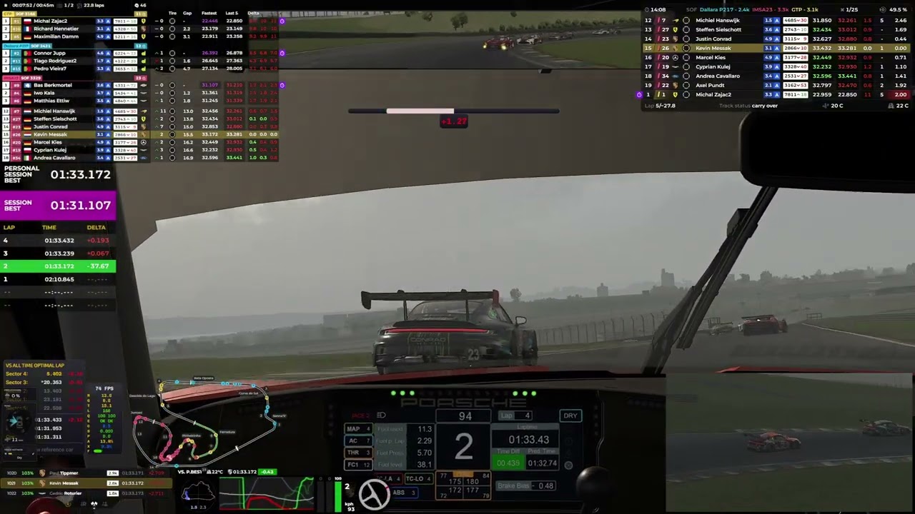 IMSA iRacing Series @ Interlagos 26S1W10 race