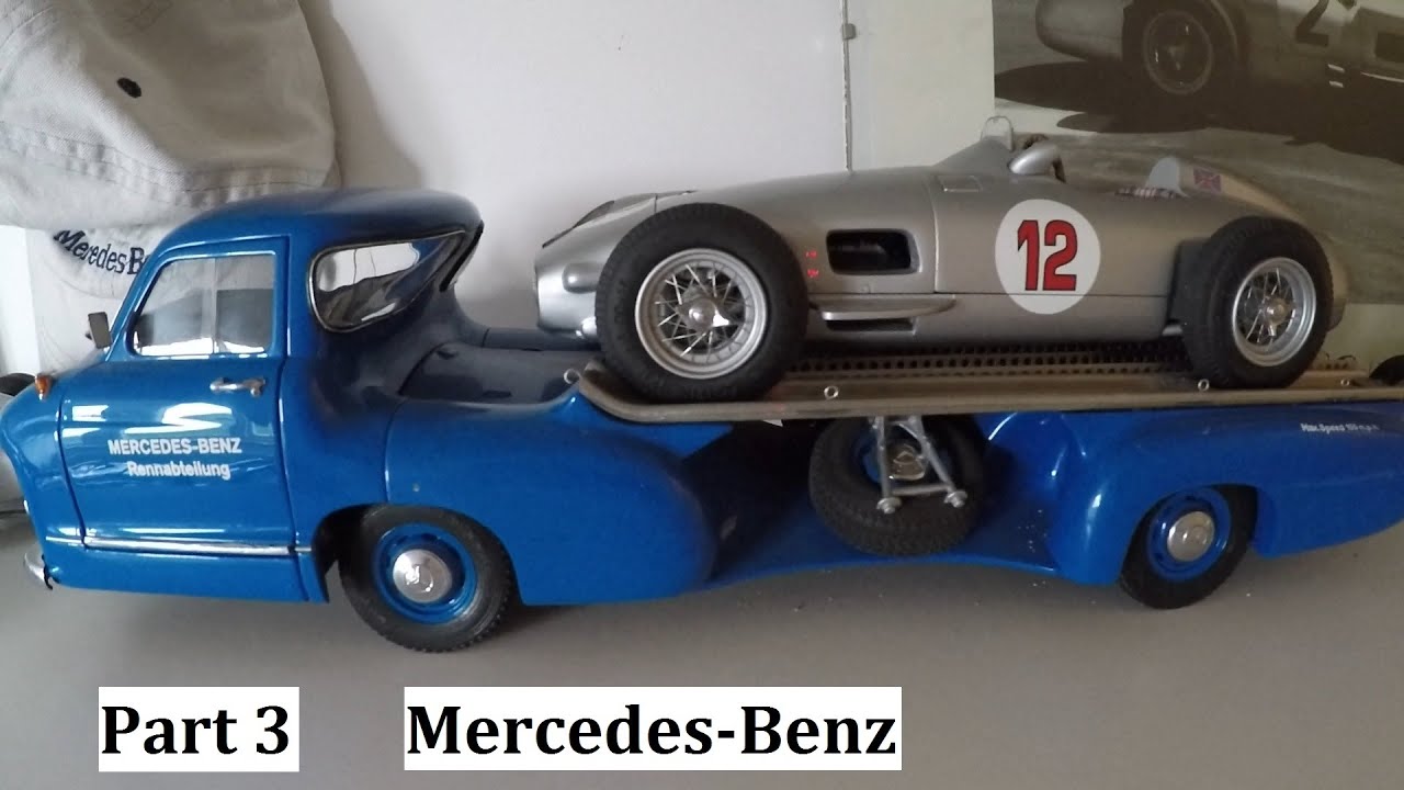 My Amazing 1/18 Diecast Car Collection - Part 3 - Mercedes-Benz