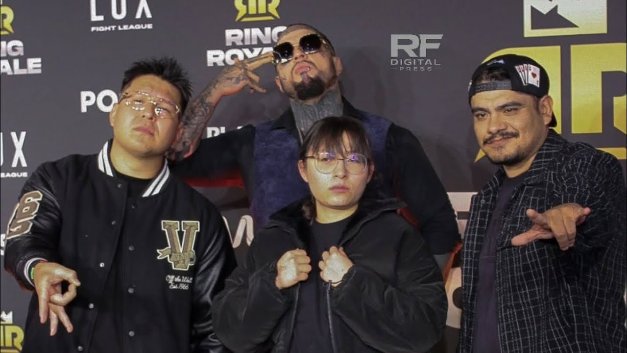 ACZINO VS AZUKY | LA REVANCHA (RING ROYAL) LOBO ESTEPARIO, RC, RUEDA DE PRENSA, ALFOMBRA ROJA 