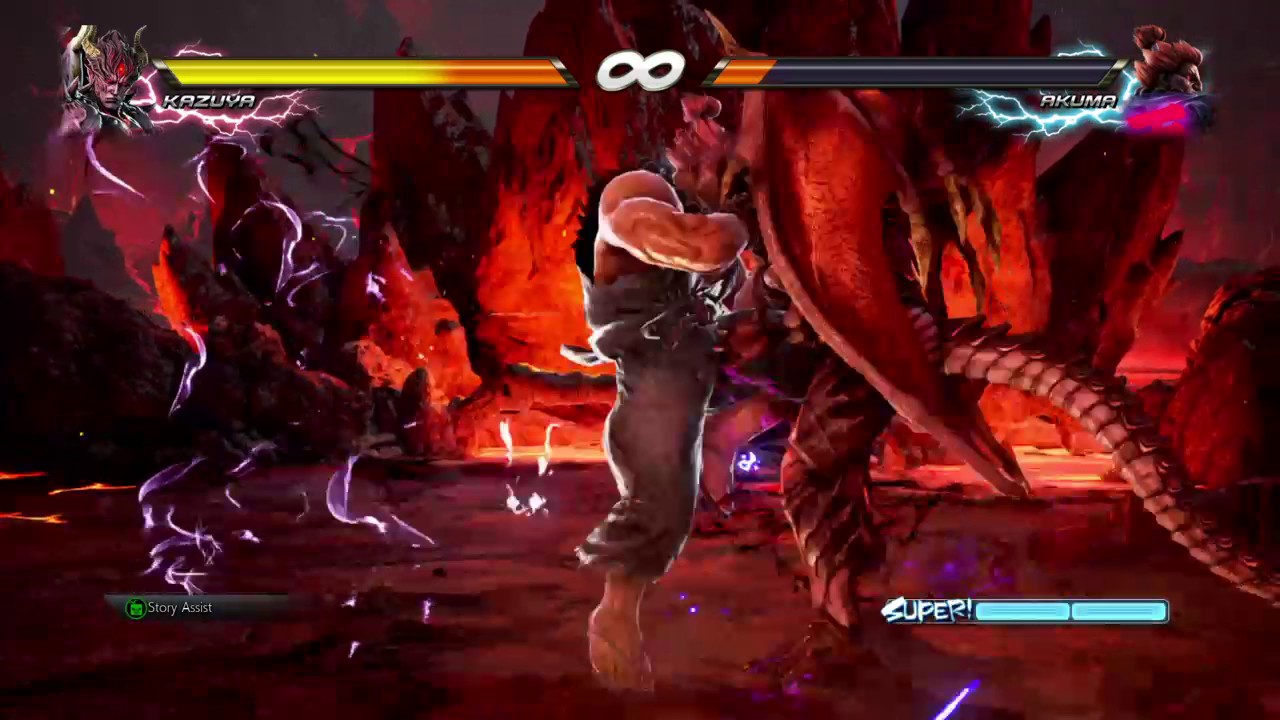 TEKKEN™7 AKUMA Rage Arts While You are on The Ground