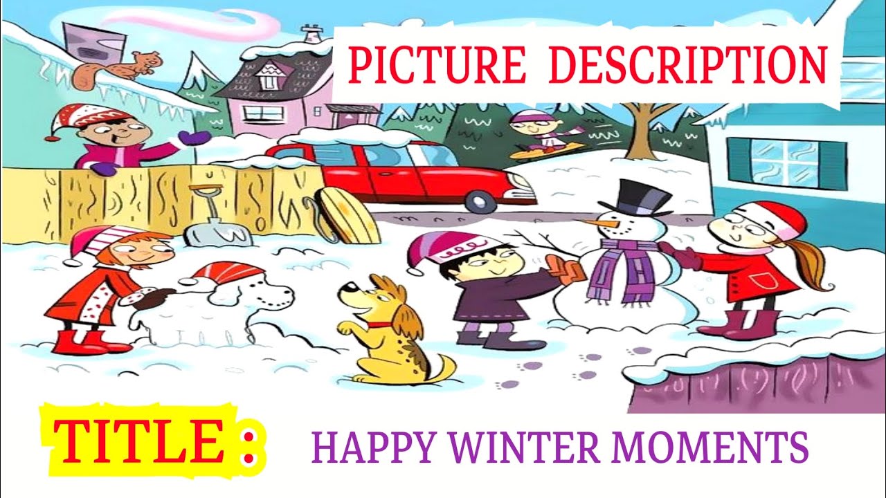 Picture Description For Beginners ⭐⭐ English Practice Through Pictures