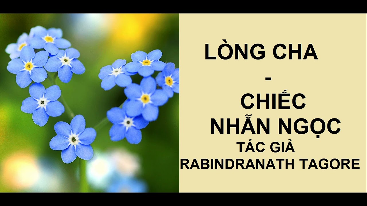L&Ograve;NG CHA  -  CHIẾC NHẪN NGỌC - t&aacute;c giả : Rabindranath Tagore