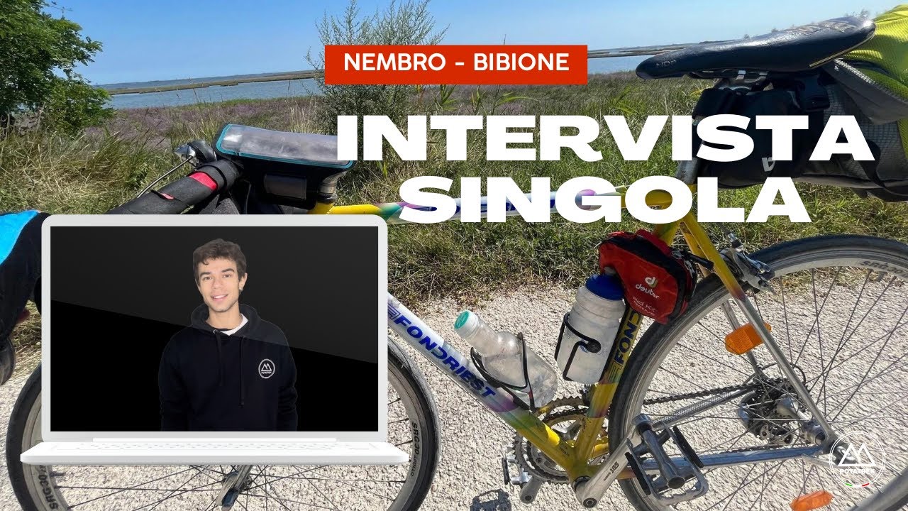 Da Nembro a Bibione in bici - Intervista singola