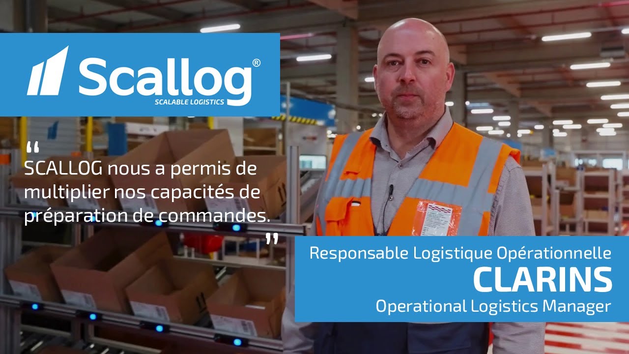 Matthieu, Responsable Logistique Opérationnelle | CLARINS (Glisy, France)