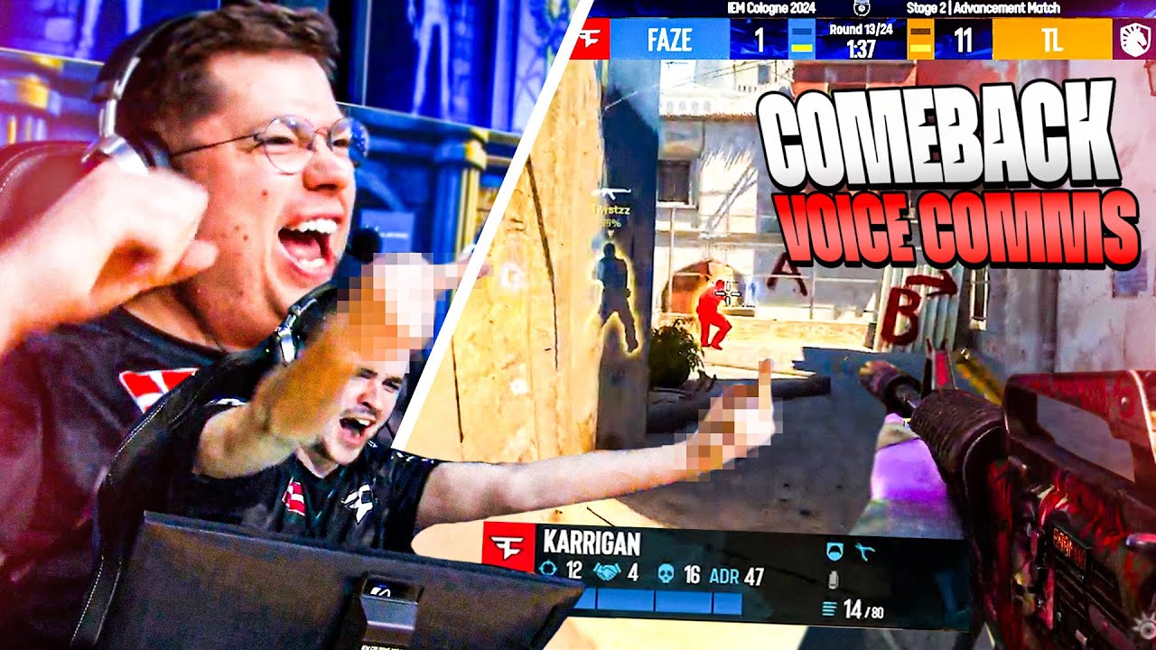 UNCUT VOICE COMMS! Faze v Liquid Cologne 2024 (Special Edition)