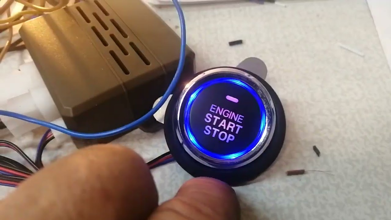 кнопка START STOP  CAR START SYSTEM