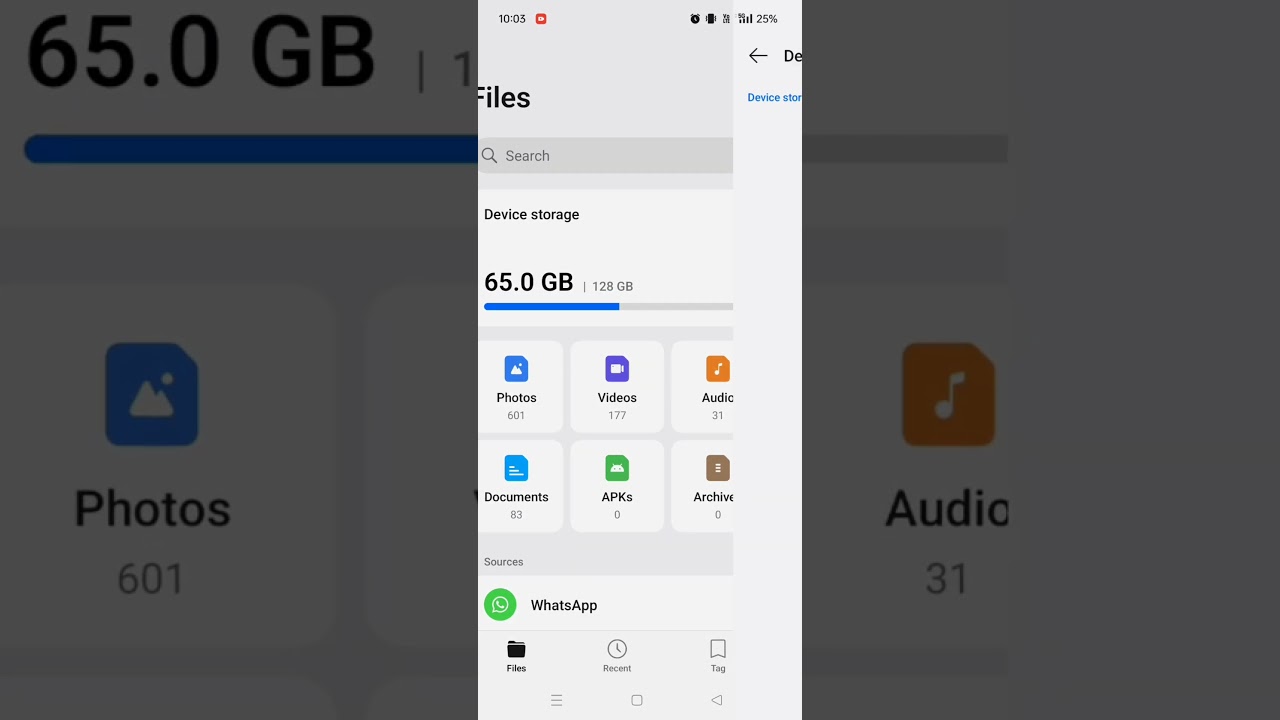 OnePlus Mobile: How to Access Folders in My Files | Hidden Files Tips #shorts