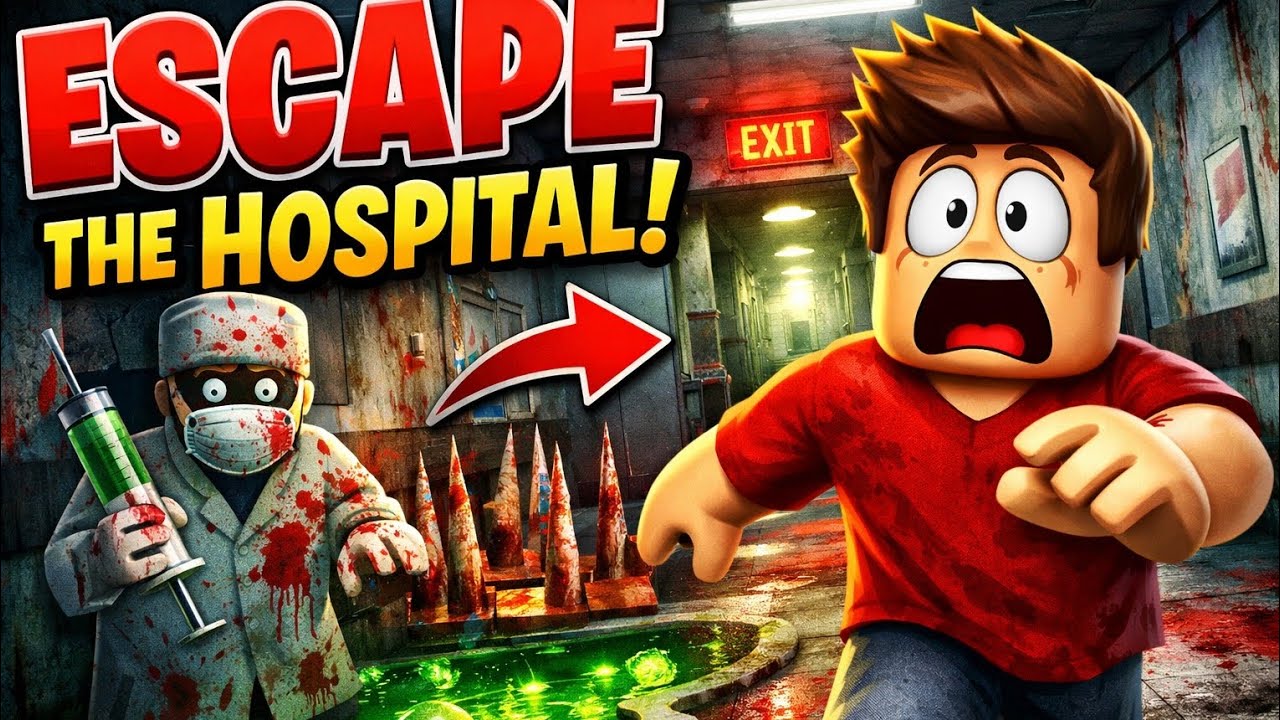 I Tried to Escape the Hospital Obby… 😱 | Roblox  #Roblox #RobloxObby #EscapeTheHospital