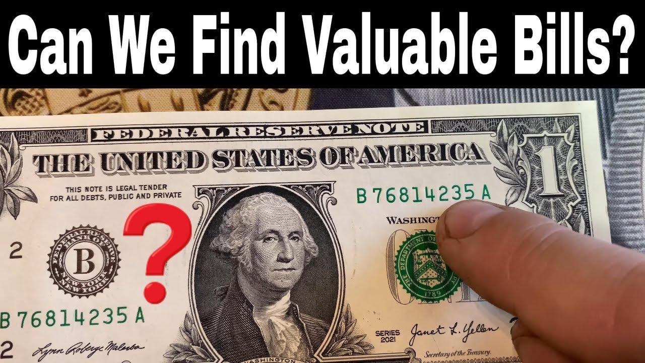 Making Money from Money - Hunting for Valuable Bills in Bank Notes