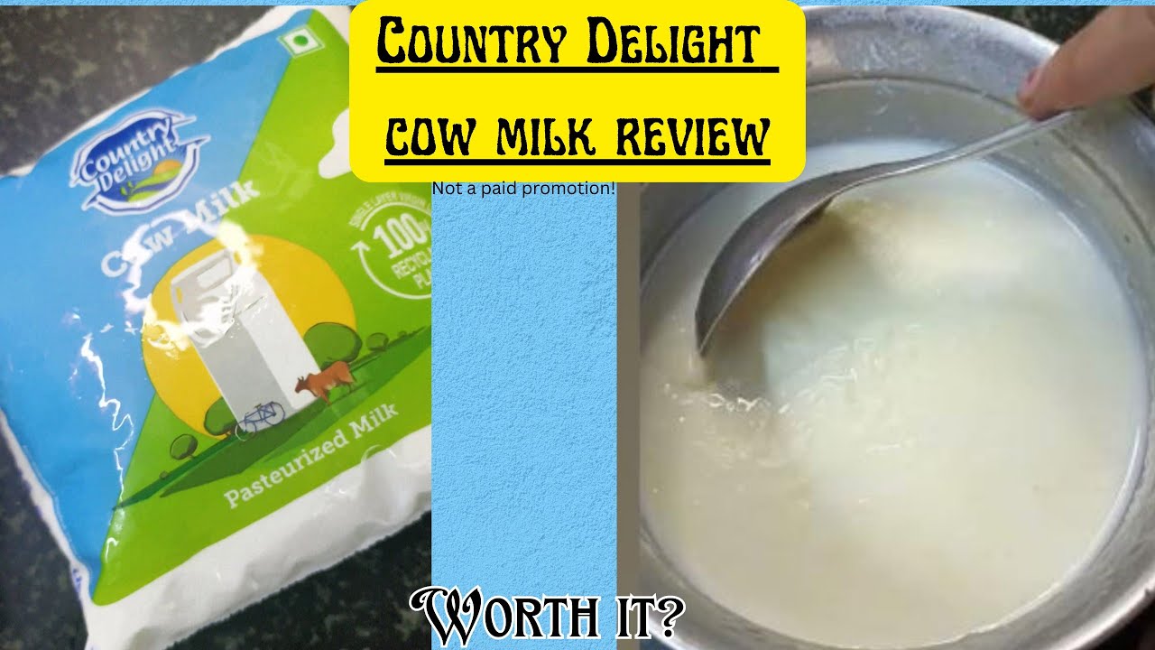 Country Delight Milk Review || Pure Cow milk || Worth Buying or not