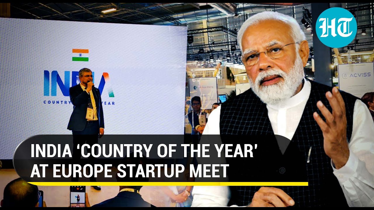 &lsquo;Great Honour&rsquo;: Modi Minister as India named &lsquo;country of the year&rsquo; at Europe&rsquo;s big start-up event