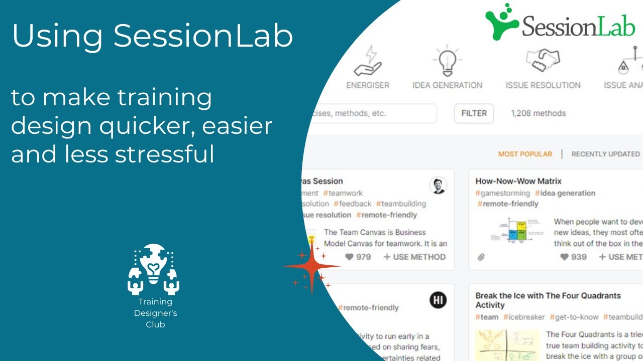 Using SessionLab to make training design quicker, easier and less stressful