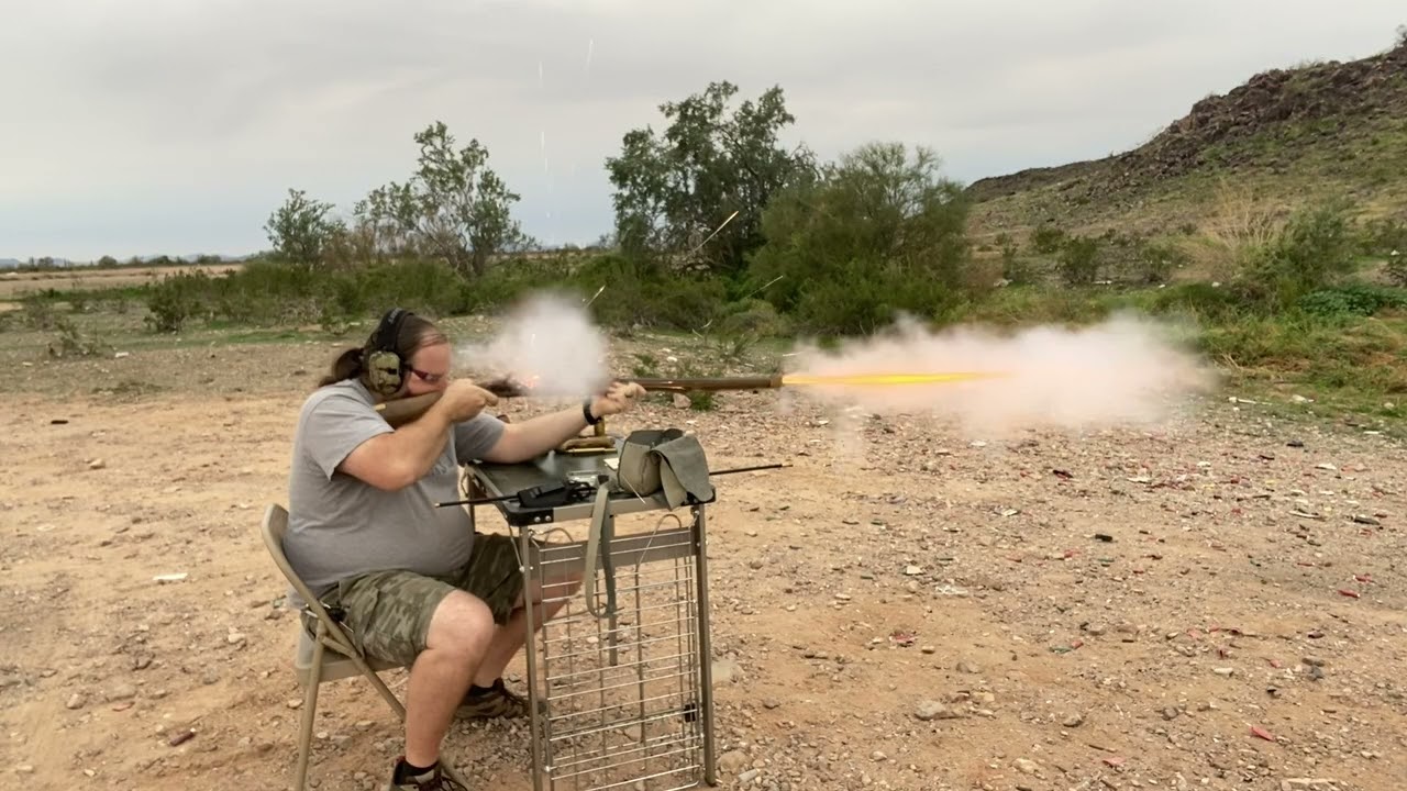 Firing my Kentucky Rifle for Accuracy (with some twists!)