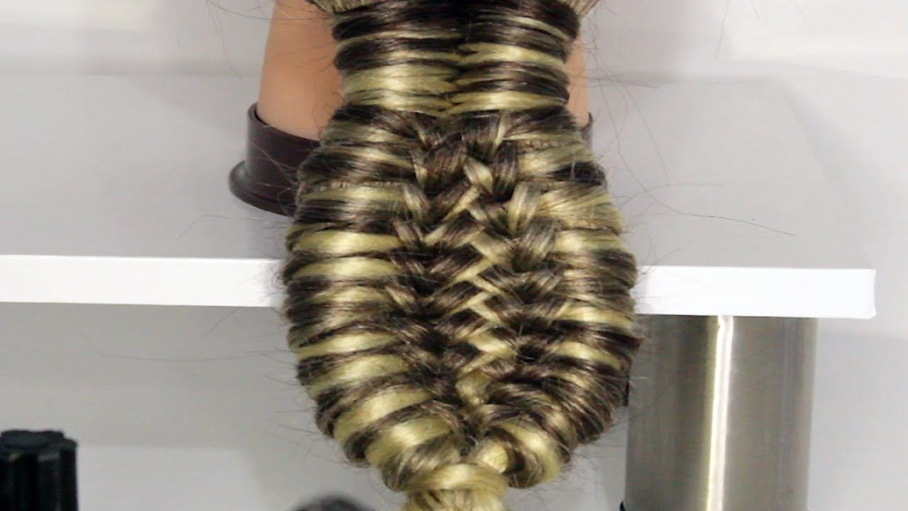 infinity braid with added details