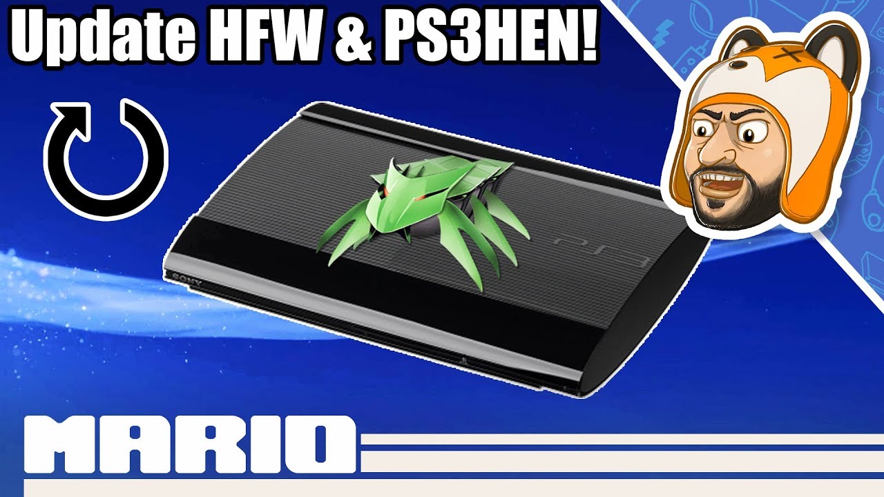 How to Update HFW & PS3HEN for Firmware 4.92!