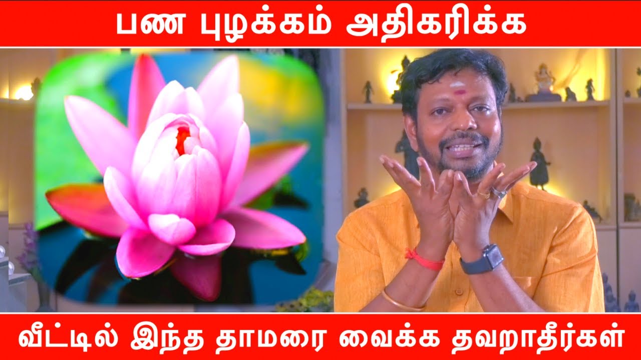 பண புழக்கம் அதிகரிக்க வீட்டில் இந்த தாமரை பூ வைக்க தவறாதீர்கள் | தாமரை பூ பரிகாரம் | Mayan Senthil