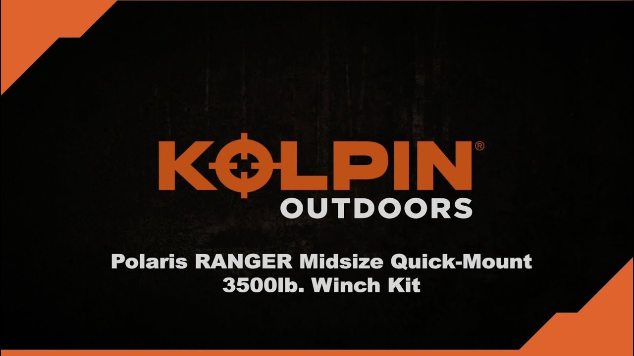 Kolpin Quick-Mount Winch Installation - Polaris Ranger