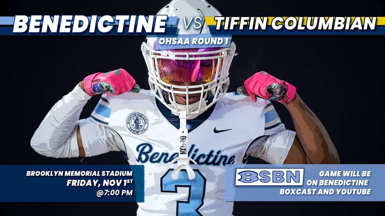 Benedictine Football vs Columbian: OHSAA Playoffs