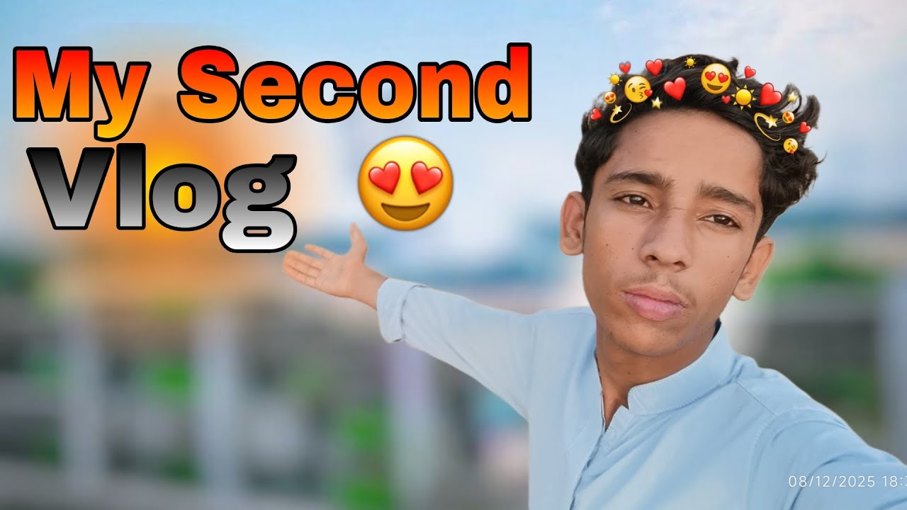My Second vlog 🥰/On YouTube 