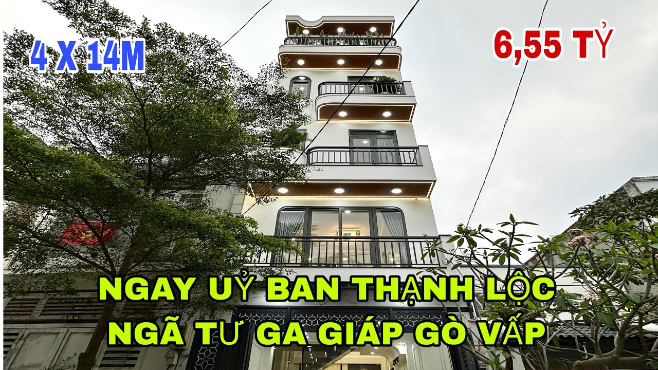 Bán nhà quận 12 (3895) nhà chỉ hơn 6 tỷ ngay cầu vượt ngã tư ga giáp gò vấp