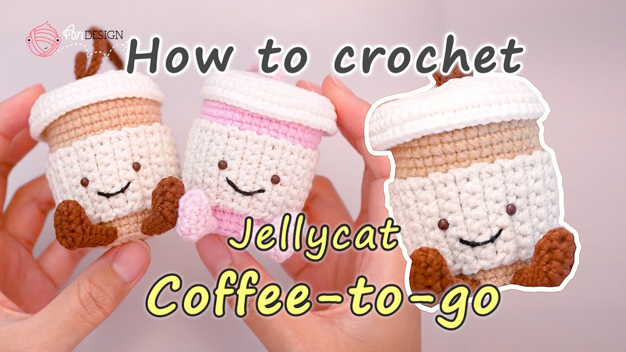 Crochet Jellycat-Inspired Coffee-To-Go | Cute & Easy Tutorial  |