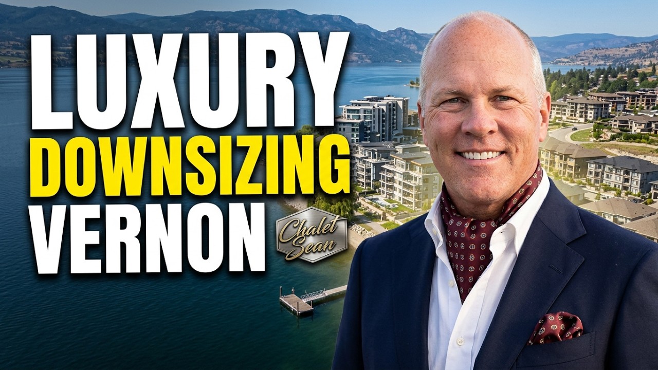Luxury Downsizing Waterfront Homes in Vernon BC Okanagan Waterfront real estate Chalet Sean Phillips