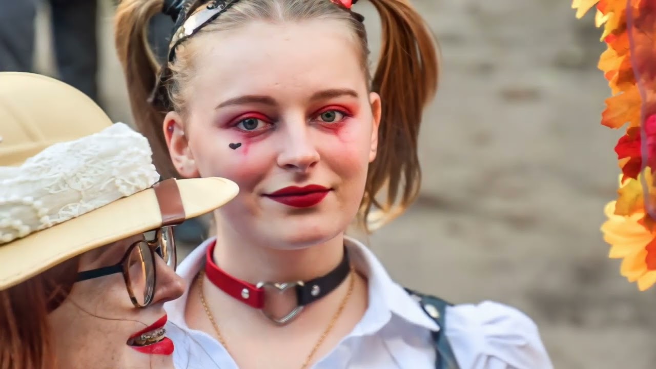 October Steam Punk weekend at Haworth, West Yorkshire.