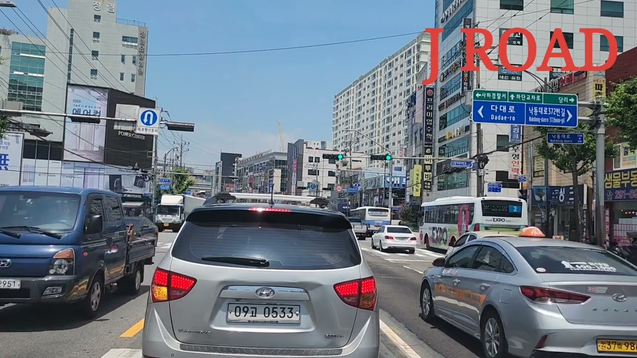 [4K ROAD] KOREA,BUSAN,Sahagu,Nakdong-daero[Drive],EP-13