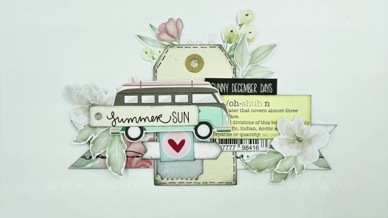 Uniquely Creative 'Layer Cuts' Embellishments HOW TO...