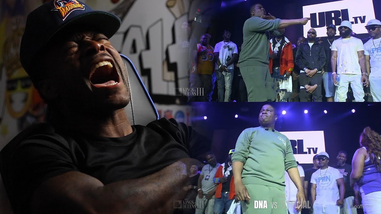 DNA VS OFFICIAL😲 In A TRUE CRIME Reality Series! HE SNAPPED😳 SMACK/URLTV #KvQ3 RAP BATTLE - REACTION