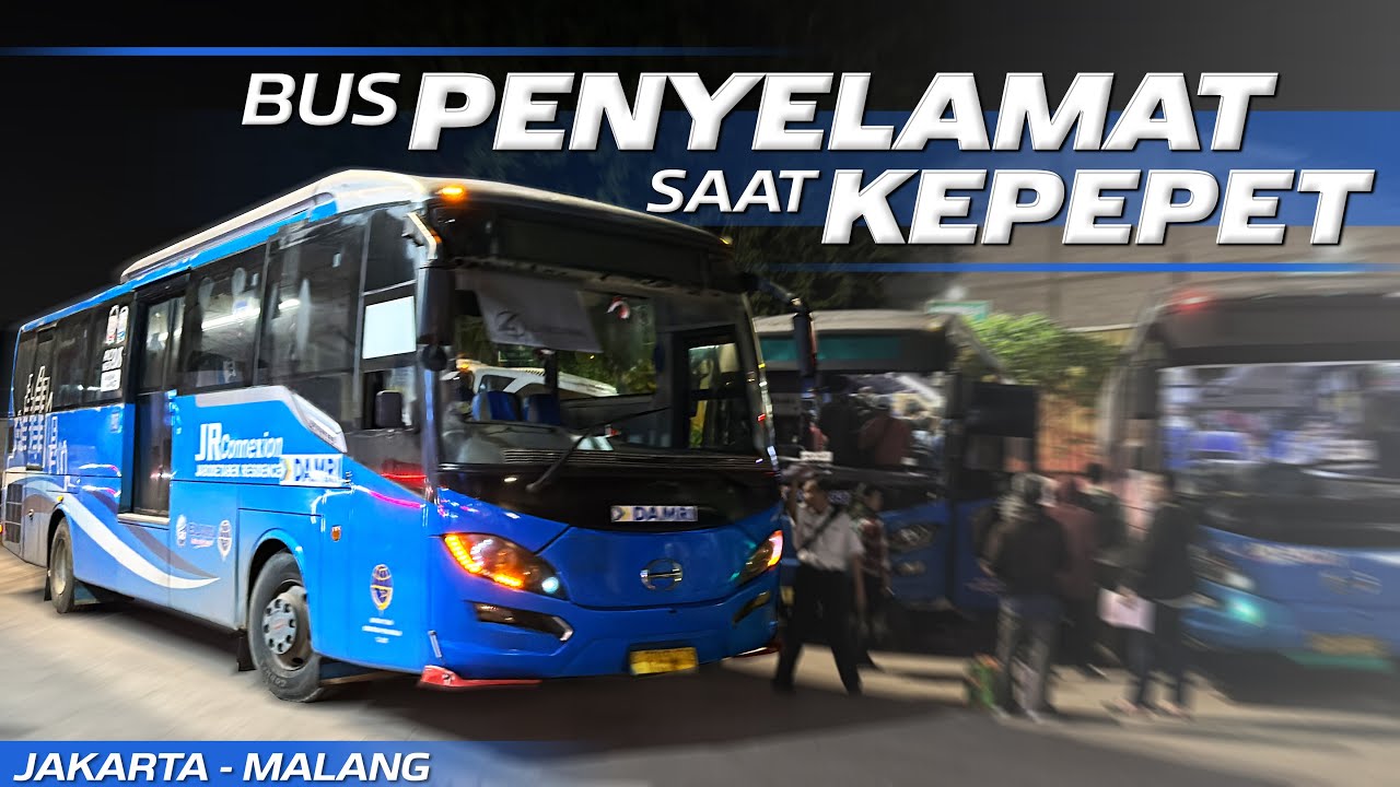 UNTUNG ADA BUS INI, BISA BERANGKAT DEH‼️Trip Jakarta - Malang with DAMRI Executive Class