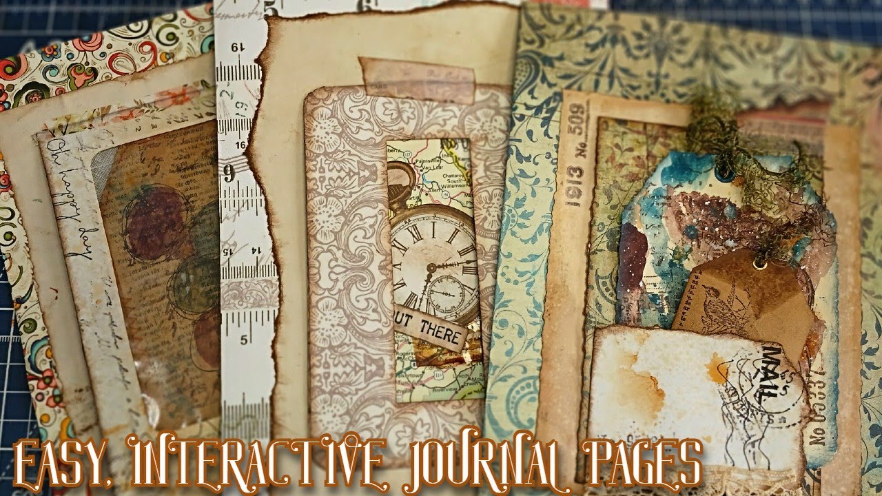 EASY, INTERACTIVE JOURNAL PAGES - BEGINNER FRIENDLY 😊