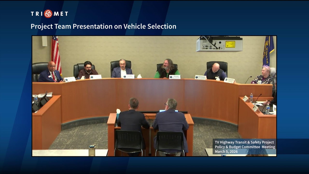 TV Highway Transit & Safety Project Policy & Budget Committee March 5, 2026