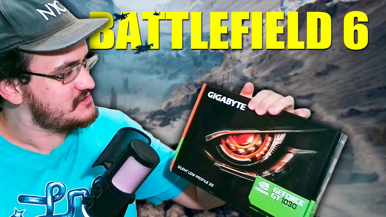 BATTLEFIELD 6 NA GT 1030! +170fps!