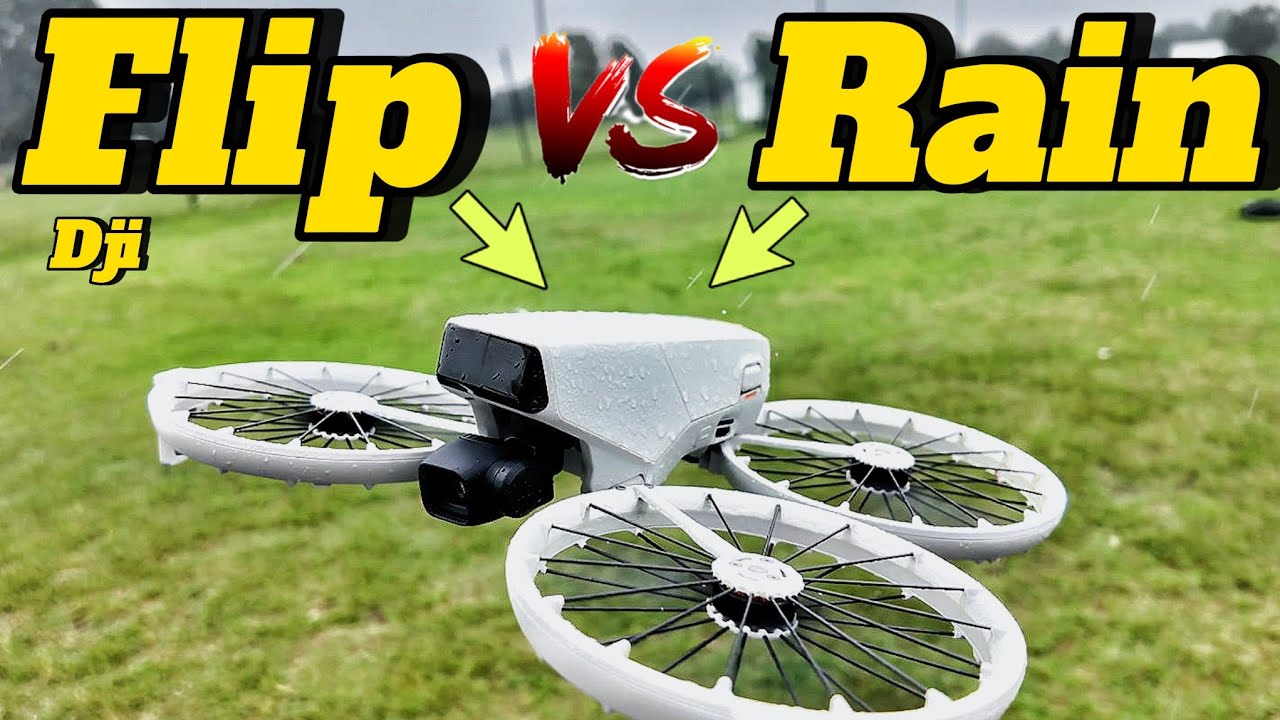 DJI Flip в условиях экстремального ветра и дождя &mdash; настоящее испытание на выживание!