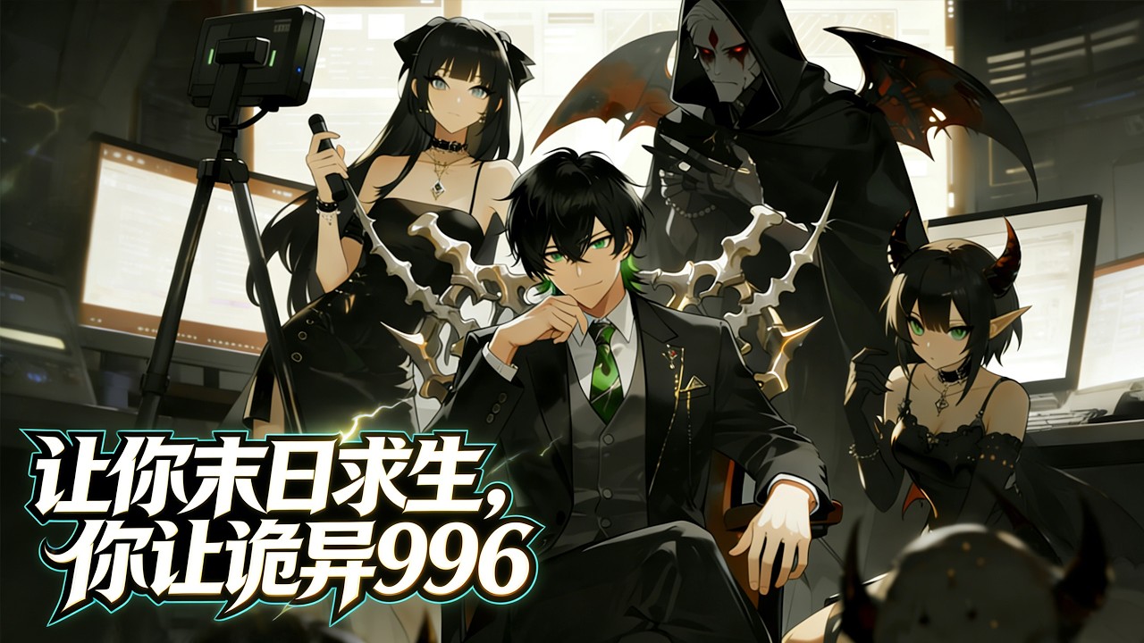 【FULL】《让你末日求生，你让诡异996》被逐觉醒诡异企业家系统，驯致命诡异做流水线牛马，罚仇人 996，召唤 SSS 级碾压全场！#动画 #国漫 #热门动漫