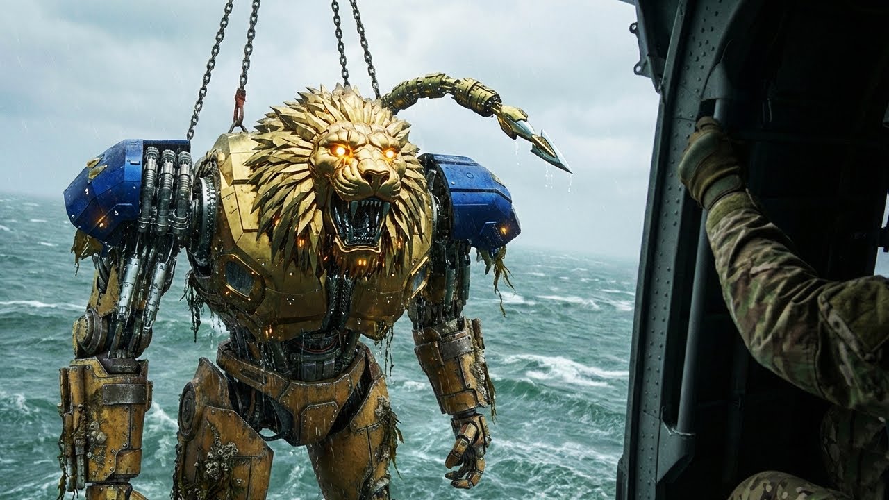 Resurrecting the Lion Titan From Deep Sea Wreck to Epic Mech BATTLE