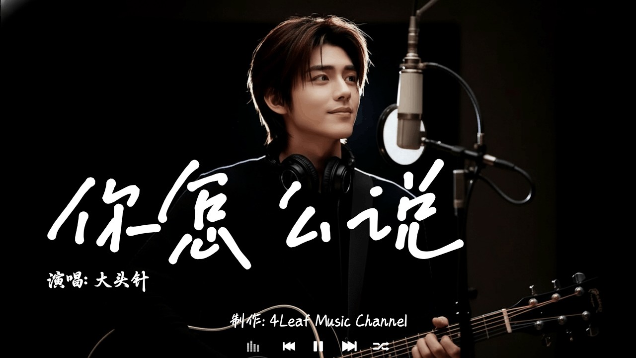 你怎么说 - 大头针 | Ni Zen Me Shuo - Da Tou Zhen | Em Nói Sao - Đại Đầu Châm ♪「我没忘记你忘记我，连名字你都说错。」♪【動態歌詞MV】♪