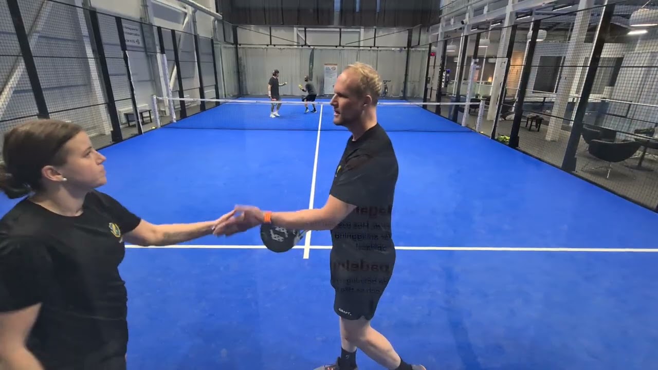 260310 Padel Fs/Ns vs Jr/St 2-1 (SalemU) #padelmates #padel 